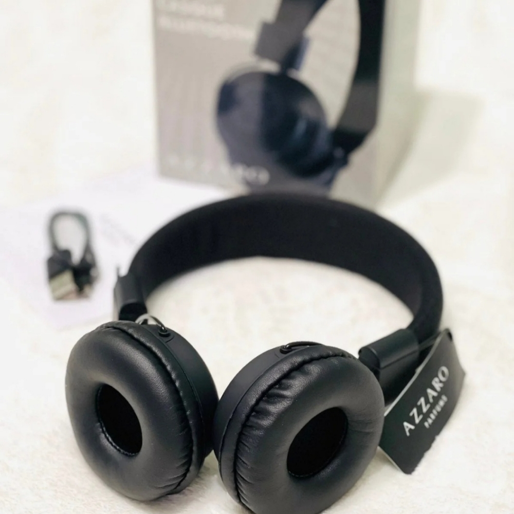 NWB Azzaro Casque Bluetooth Wireless Headphones